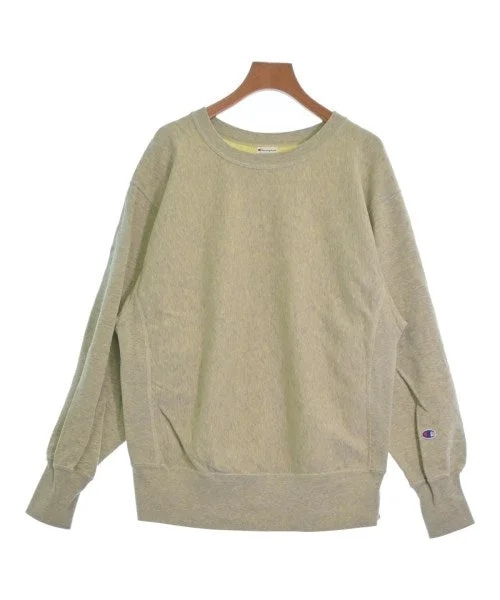 CHAMPION Sweatshirts Hoodie with Hem Patch Decorative Personalized