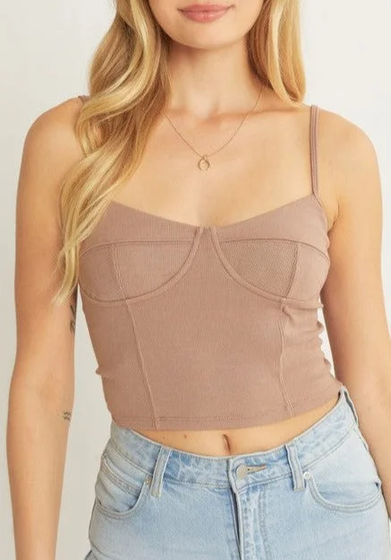 Knit Bustier Crop Top Rayon Fabric Velvet Fabric Corduroy Fabric