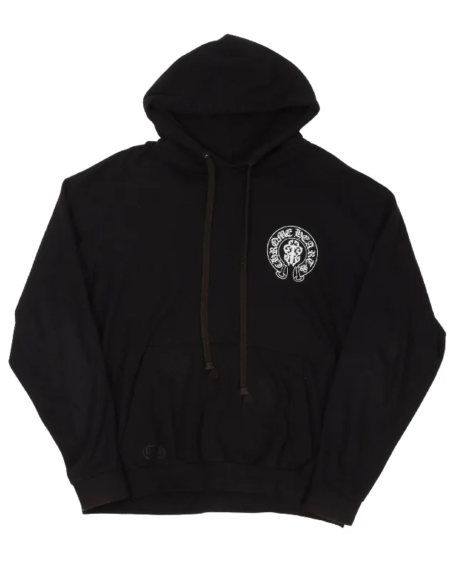 American Flag Logo Hoodie Hoodie with Turtle Neck Cozy Winter