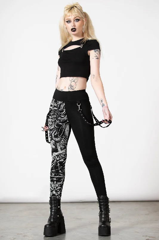 Amnesia Leggings Fashionable Quick-Dry Leggings