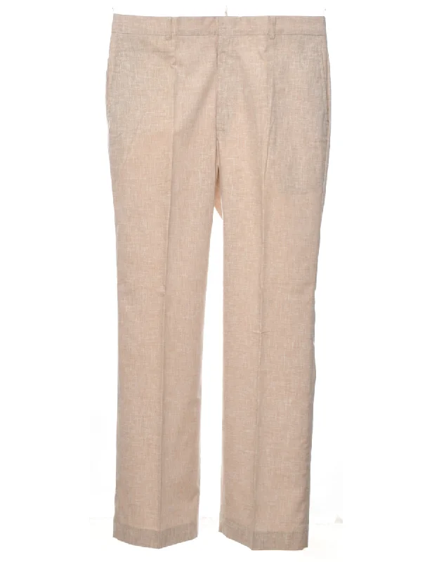 Brown Trousers - W36 L32 Trousers Occasion Special