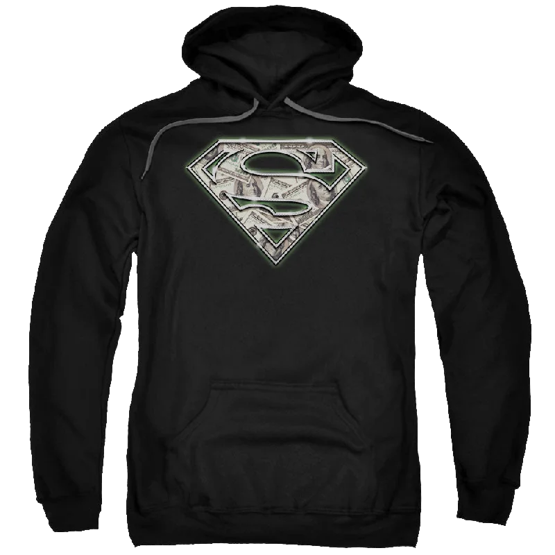 Superman All About The Benjamins - Pullover Hoodie Peter Pan Collar