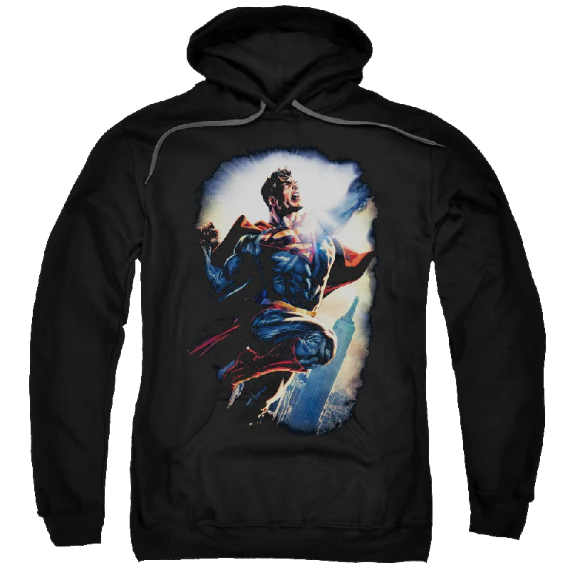 Superman Ck Superstar - Pullover Hoodie Long Bell Sleeve