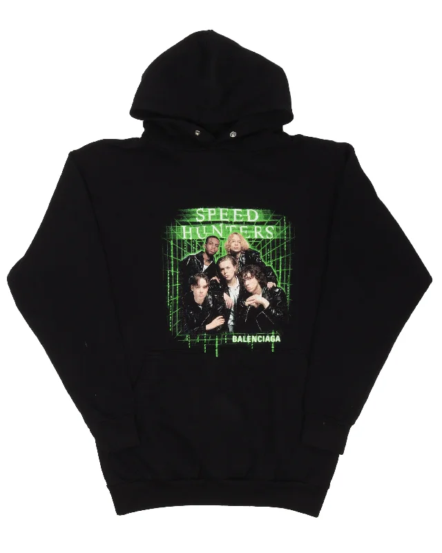 Speedhunters Oversized Hoodie Hoodie with Cuffed Sleeves Snug Secure