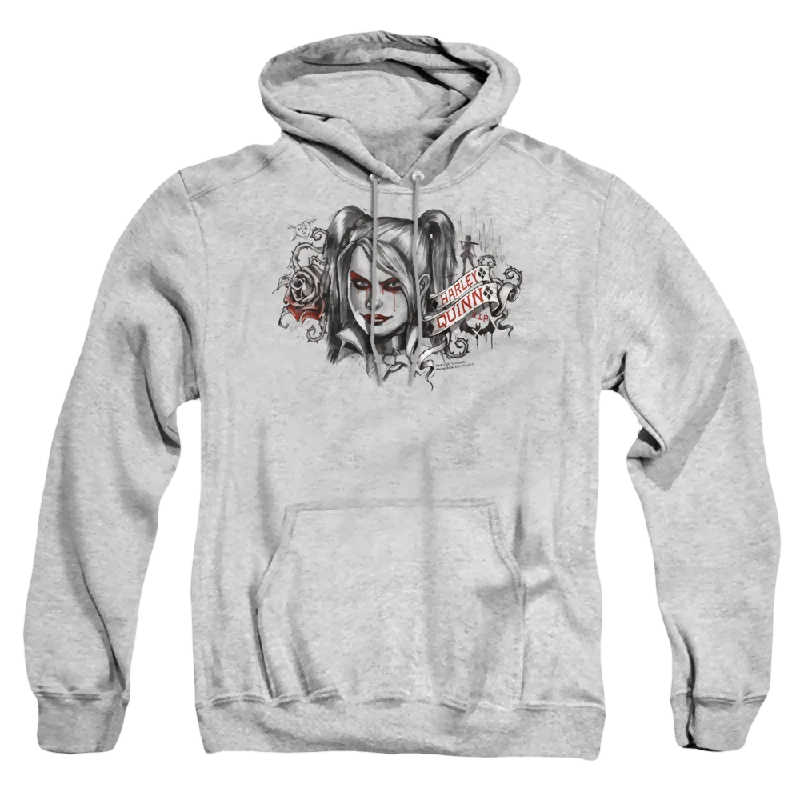 Batman Arkham Knight Hq Sketch - Pullover Hoodie Alpaca Blend Soft