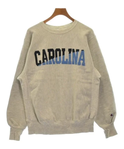 CHAMPION Sweatshirts Hoodie with Hem Embroidery Detailed Premium
