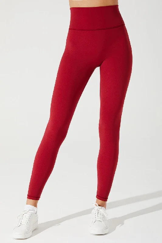 Iyana Legging - Viva Magenta Trendy Cut-Out Activewear Leggings