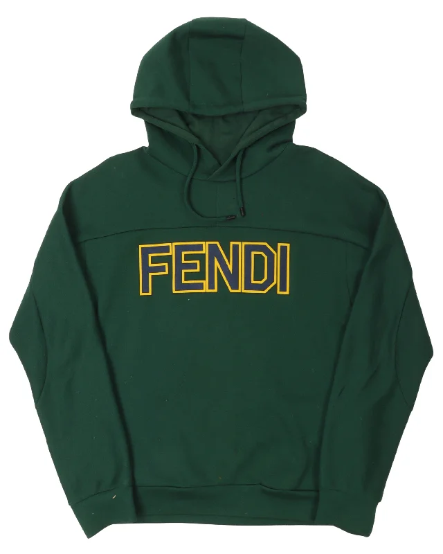 Logo Hoodie Cotton Hoodie Fleece Lining Warmth