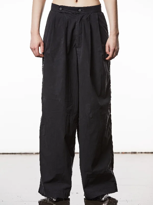 Wide-Leg Trousers Trousers Canvas Durable