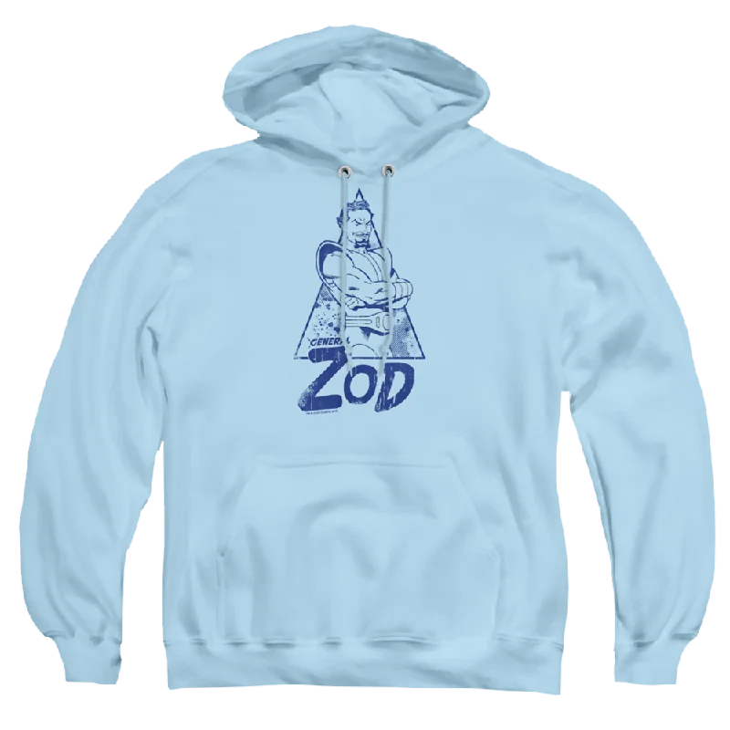 Superman Vintage Zod - Pullover Hoodie Ribbed Crew Neck
