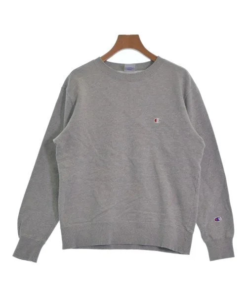 CHAMPION Sweatshirts Hoodie with Hem Contrast Bold Stylish
