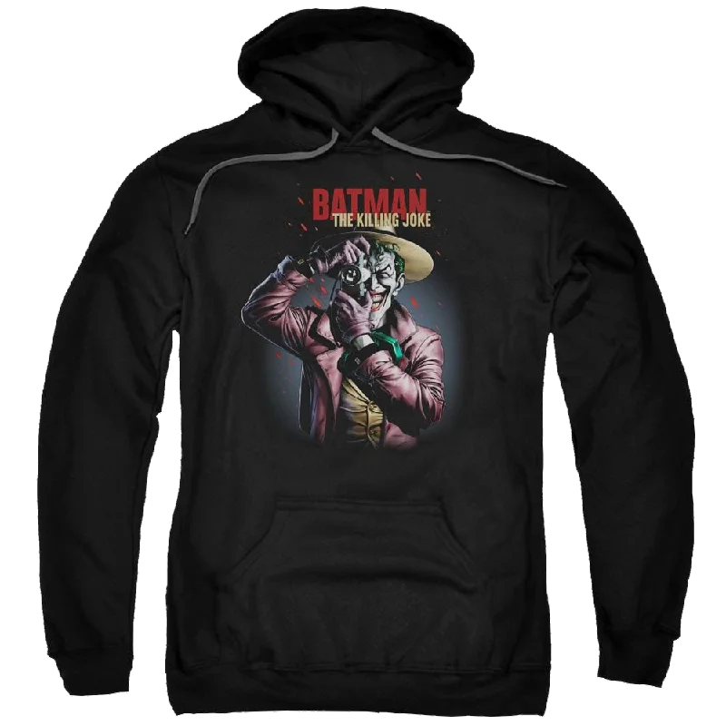 Joker, The Killing Joke Camera - Pullover Hoodie Oblong Neck Pullover