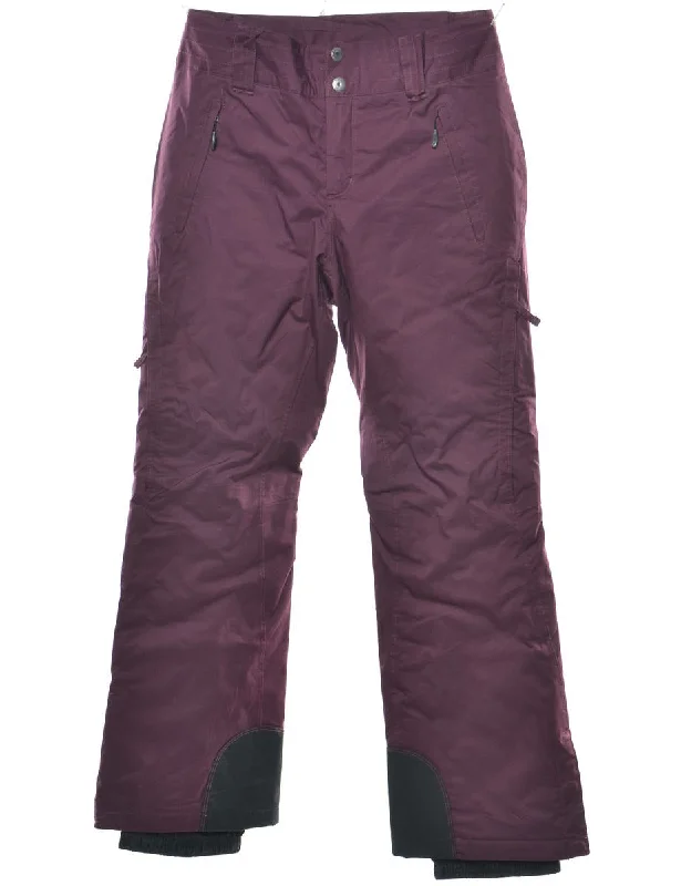 Columbia Plum Classic Ski Trousers - W29 L32 Trousers Custom Made