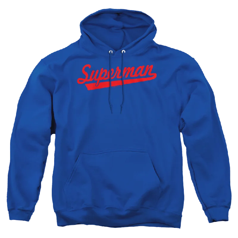 Superman S Tail - Pullover Hoodie Ruffled Neck Pullover