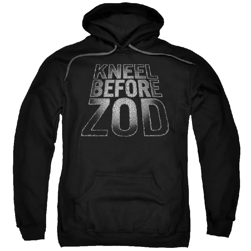 Superman Before Zod - Pullover Hoodie Polo Neck Sweater