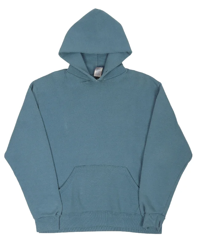 Repaired Collar Russell Hoodie Hoodie with Drop Shoulder Relaxed Streetwear