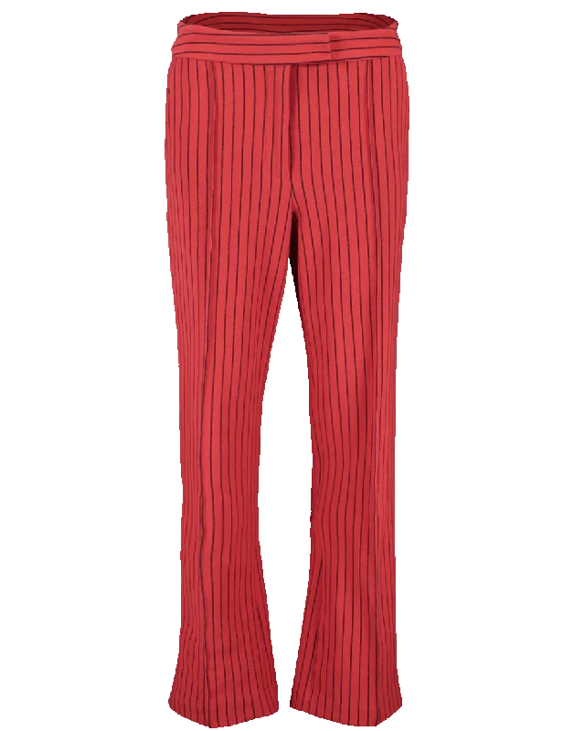 The Scrunchy Striped Trouser Trousers versatile functional
