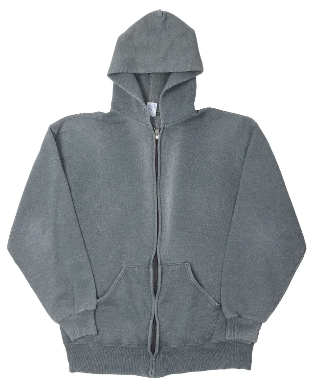 Zip Up Hoodie Hoodie with Tied Waist Feminine Flattering