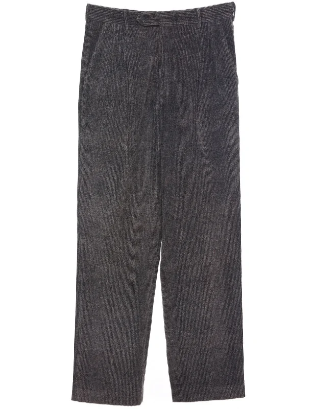Corduroy Trousers - W30 L30 Trousers Bootcut Casual