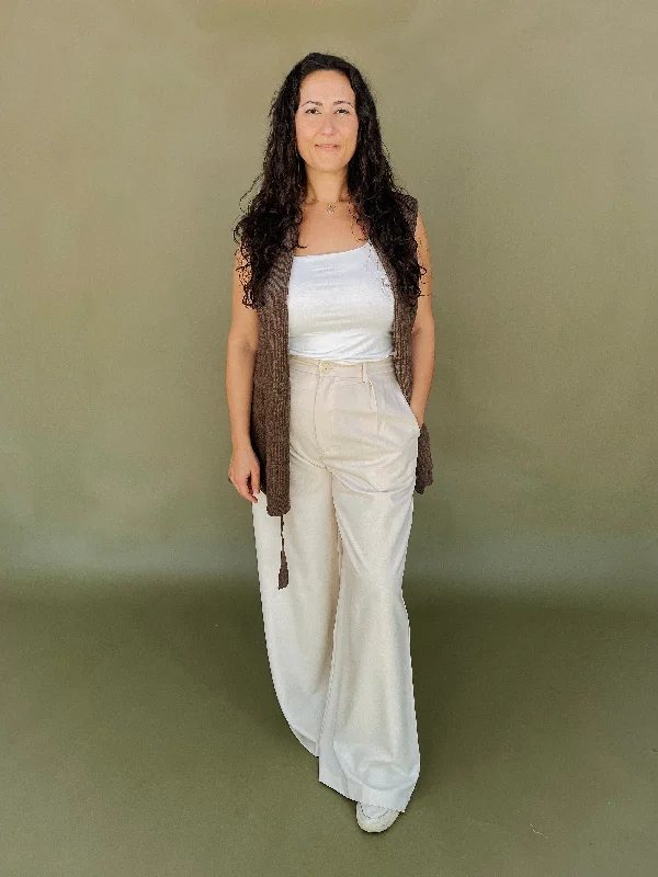 Tina High Waist Trouser Pants Trousers Occasion Special