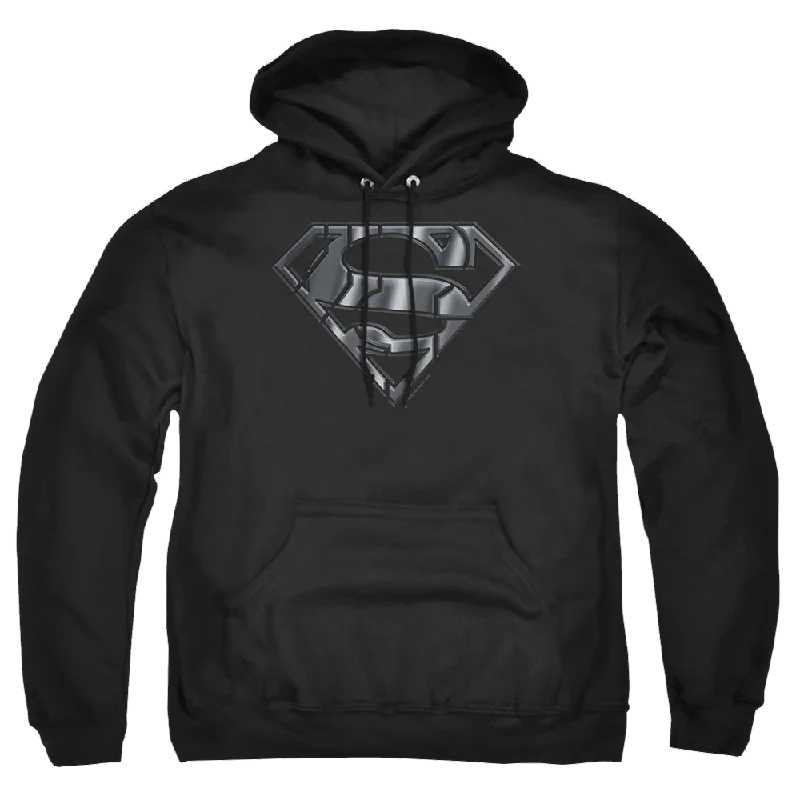 Superman Mech Shield - Pullover Hoodie Cashmere Luxurious Pullover