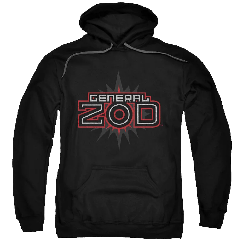 Superman Zod Logo - Pullover Hoodie Leg Sleeve Comfort