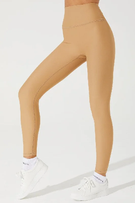 Iyana Legging - Cappuccino Trendy Seamless Sports Leggings