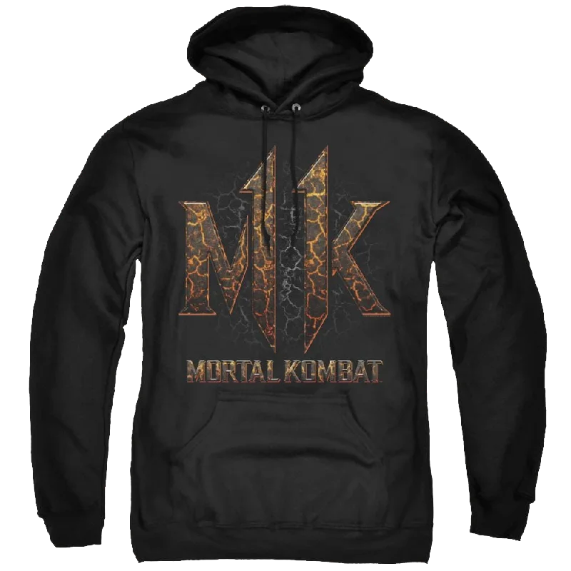 Mortal Kombat Mk11 Lava - Pullover Hoodie Turtleneck Warm Pullover