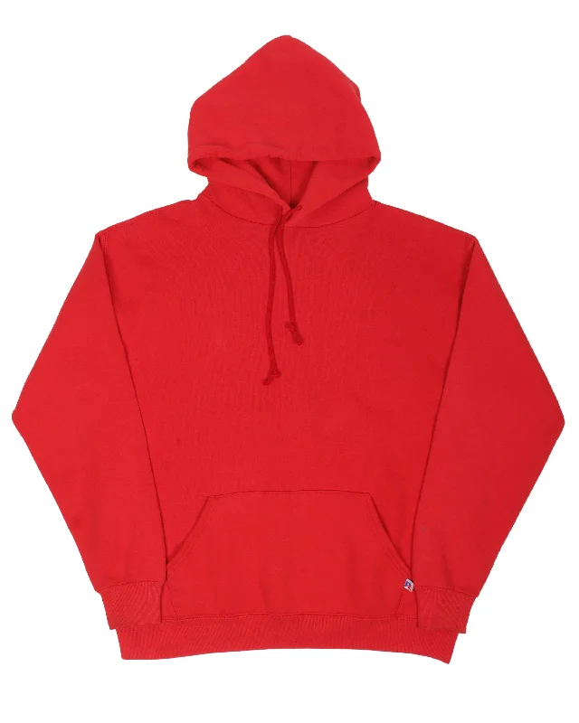 Russell Hoodie Hoodie with Frayed Bohemian Relaxed