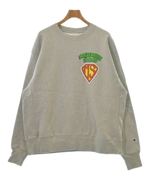 CHAMPION Sweatshirts Hoodie with Tied Waist Feminine Flattering