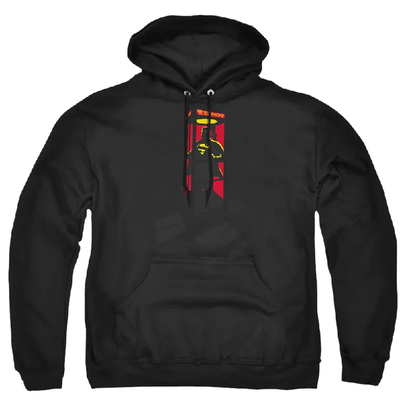Superman Super Booth - Pullover Hoodie Spaghetti Sleeve Top