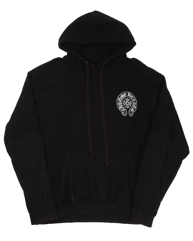 St. Barth Horseshoe Logo Hoodie Hoodie with Crew Neck Simple Timeless