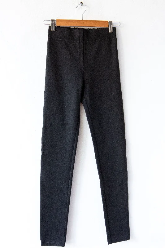 Melange Legging Comfortable Capri-Length Leggings