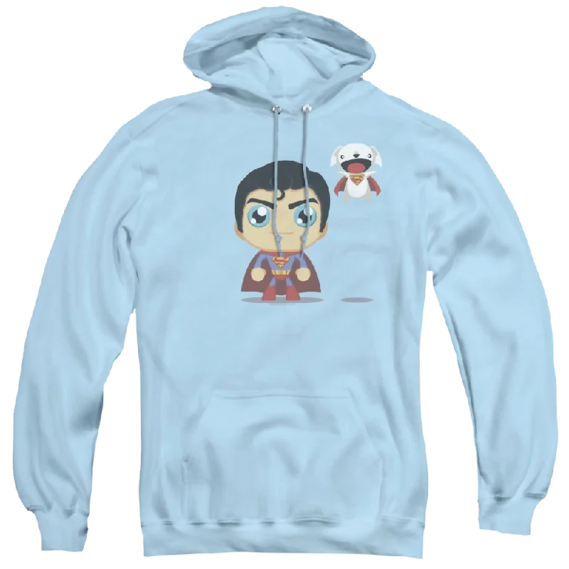 Superman Cute Superman - Pullover Hoodie Long Sleeve Pullover