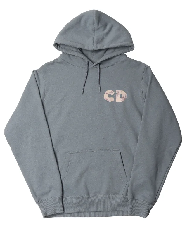 Daniel Arsham Concrete Logo Hoodie Hoodie with Zipper Placket Modern Functional