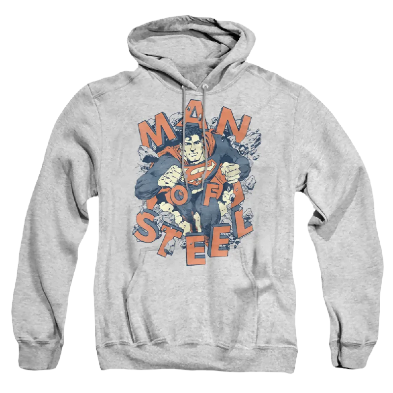 Superman Coming Through - Pullover Hoodie Leg Sleeve Comfort