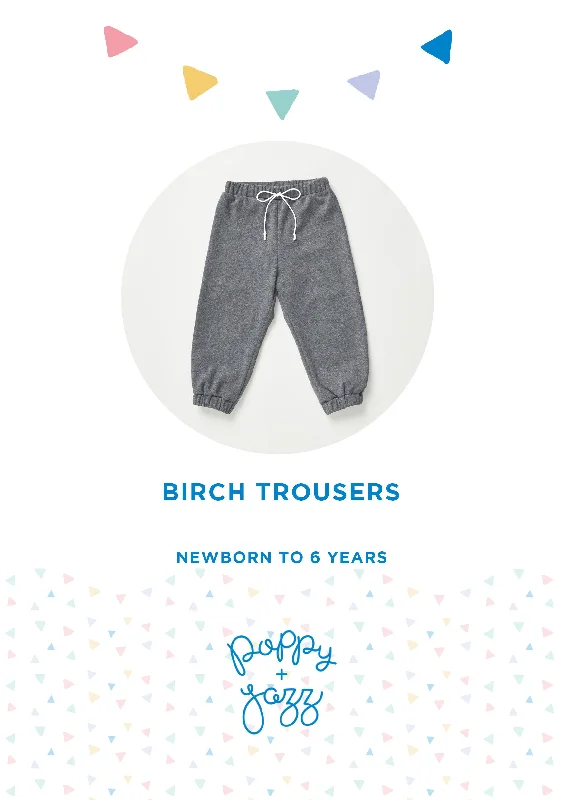 Birch Trousers Sewing Pattern Trousers Capri Summer
