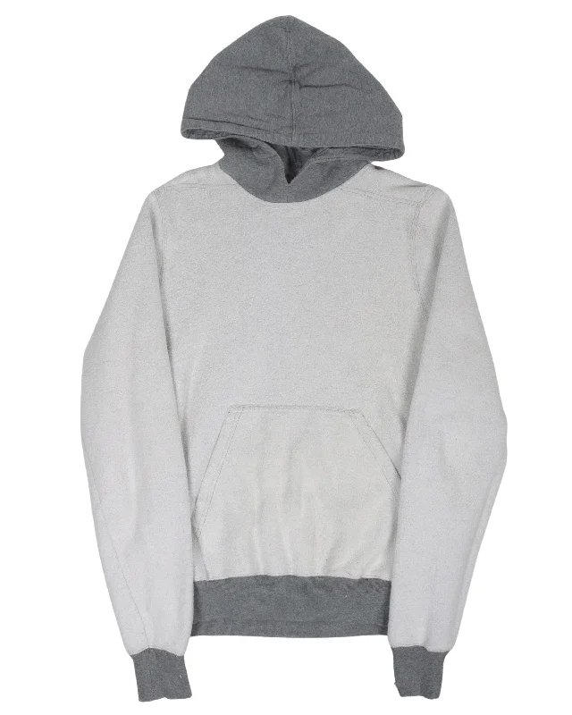 Inside Out Hoodie Hoodie with Button Placket Classic Preppy