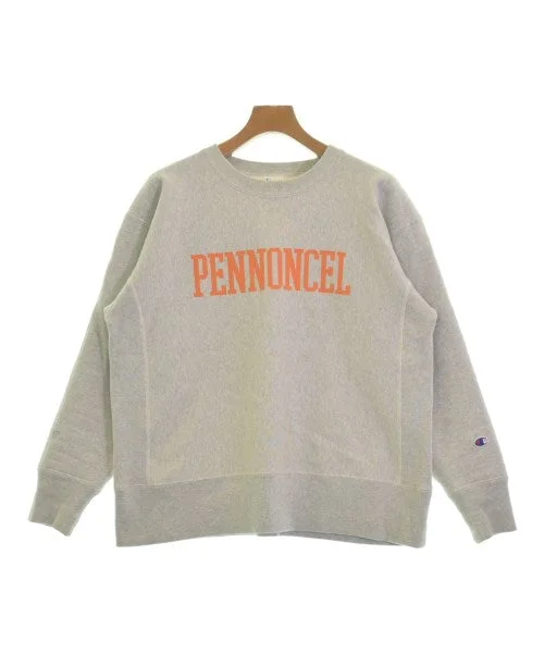 CHAMPION Sweatshirts Hoodie with Slit Hem Functional Movement