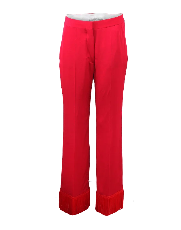 Dessa Fringe Trouser Trousers Floral Bohemian
