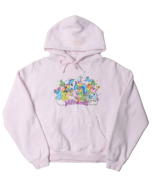 AW20 Cute Animals Hoodie Hoodie with Hidden Zipper Minimalist Clean