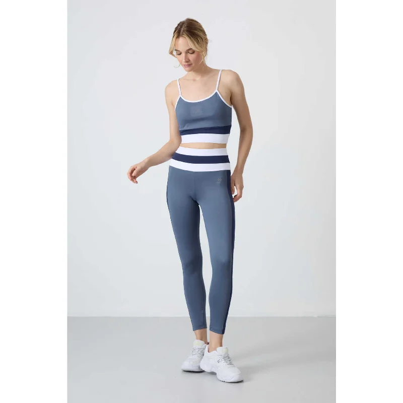 TOMMY LIFE - High Waist Skinny Leg Legging Set Elegant Full-Body Leggings