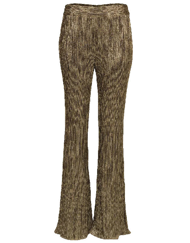 Metallic Jersey Trouser Trousers stylish elegant