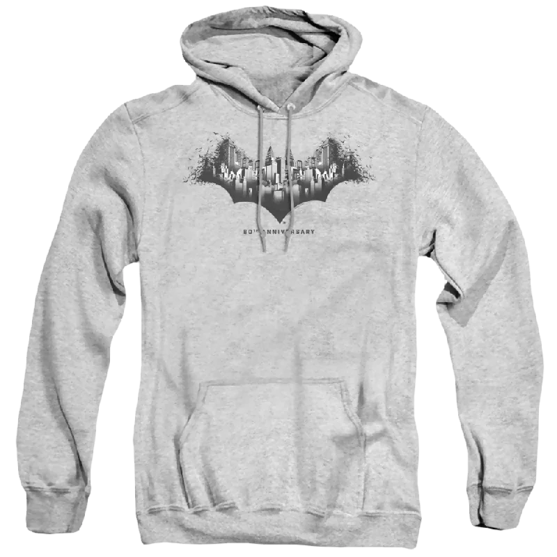 DC Batman Gotham Shield - Pullover Hoodie Angora Wool Cozy