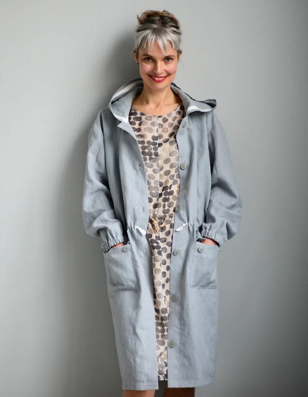 The Maker's Atelier Utility Coat empire Basque Peplum