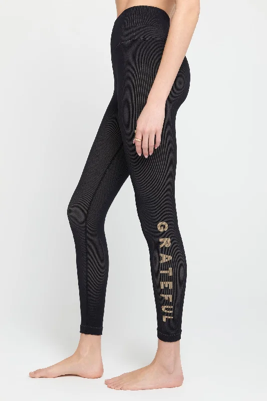 Icon Seamless Jacquard Legging Stylish Lightweight Leggings