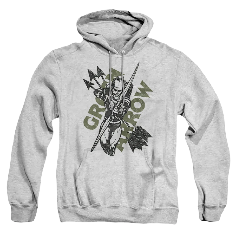 Green Arrow Archers Arrows - Pullover Hoodie Wrist Length Sleeve