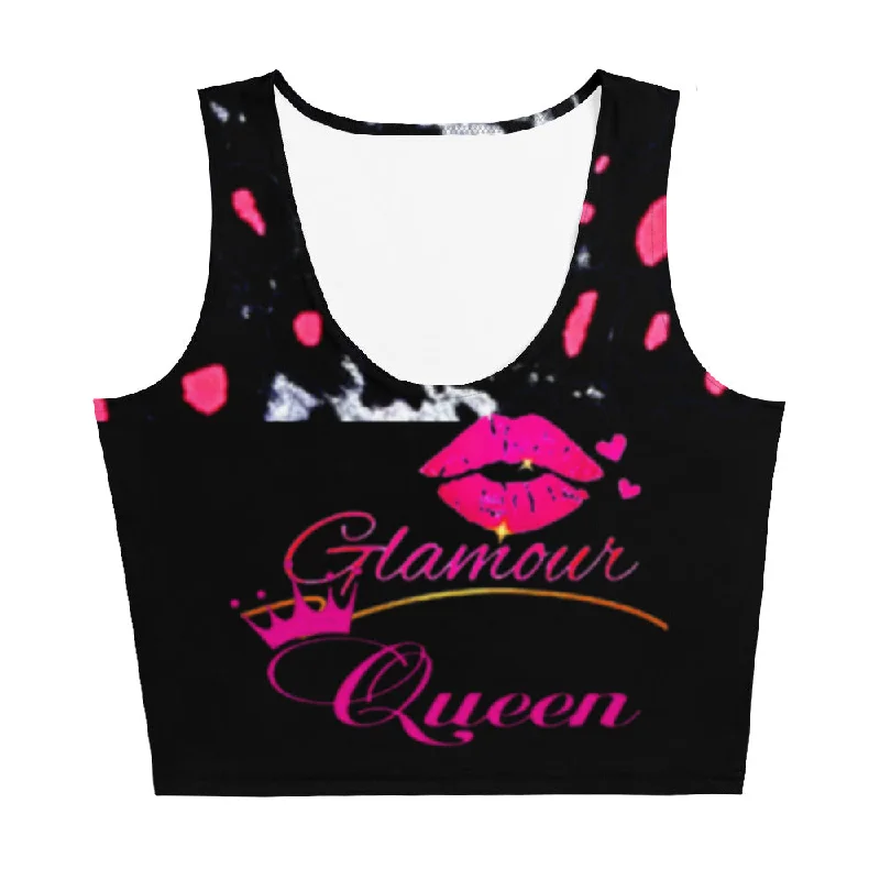 Crop Top Zippered Front Buttoned Front Snap Front