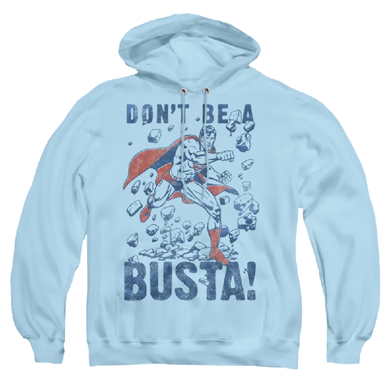 Superman Busta - Pullover Hoodie Thick Cable Knit