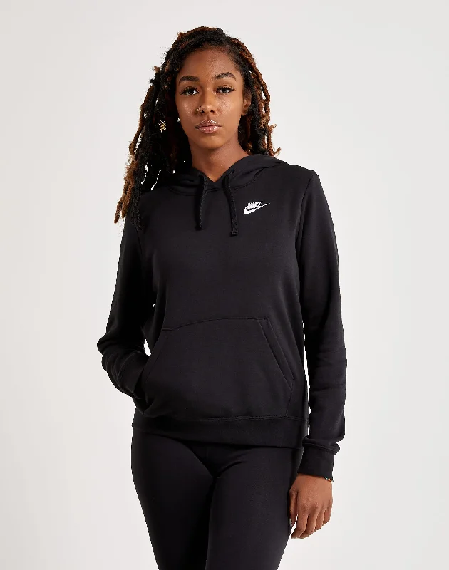 Nike Club Fleece Pullover Hoodie Zip Hoodie Drawstring Kangaroo Pocket